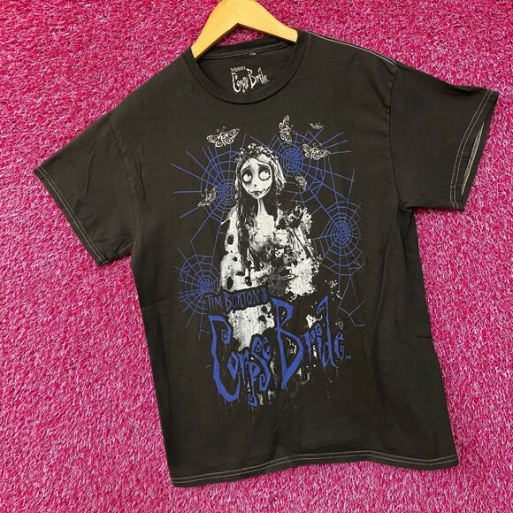 Tim Burton's Corpse Bride Emily The Corpse Bride T-Shirt Medium - Picture 3 of 4